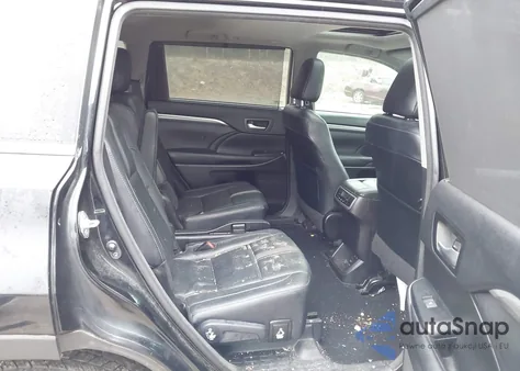 2017 Toyota Highlander Se from USA, damaged, VIN 5TDJZRFH0HS449120